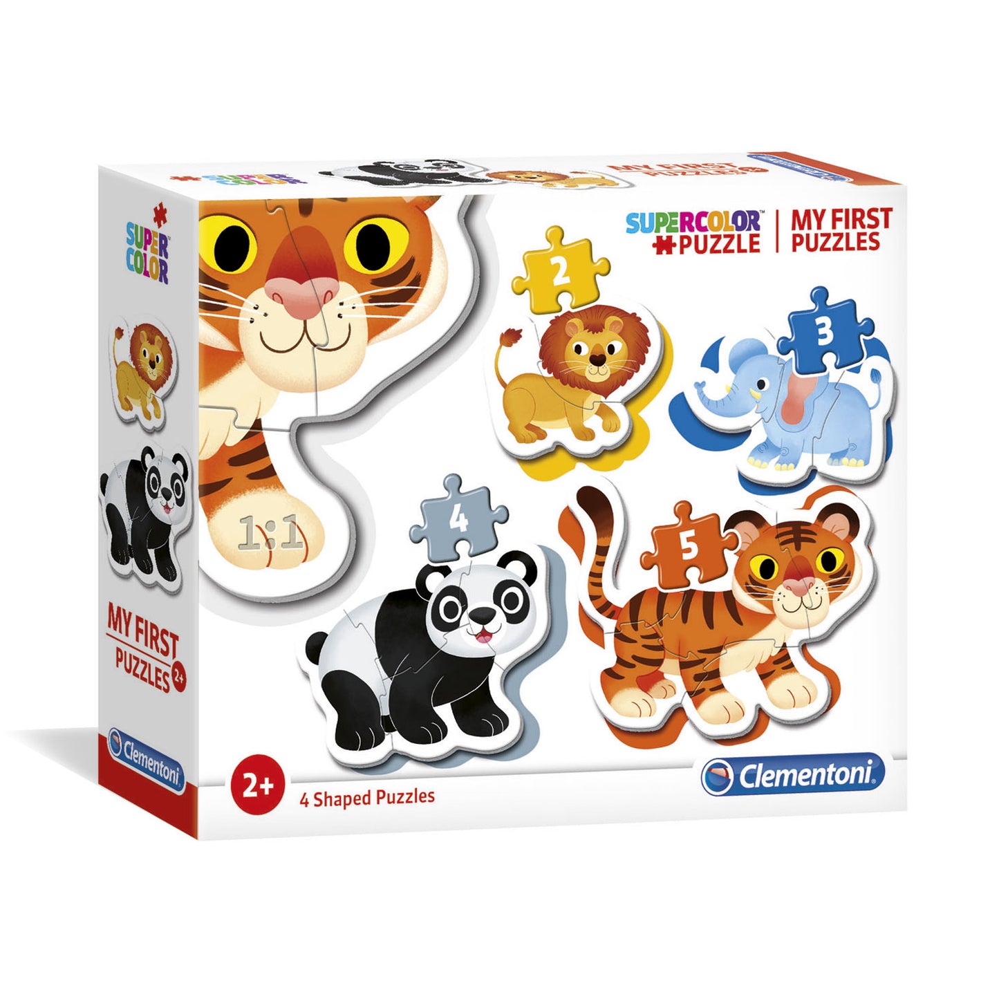 Clementoni my first puzzles wild animals