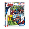 Clementoni Puzzle the Avengers, 2x60st.