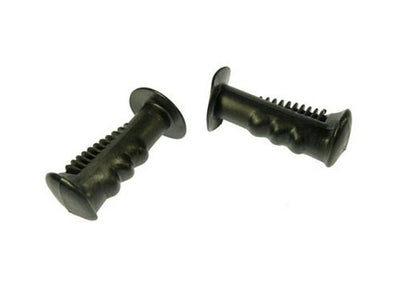 Mango de ala de etiqueta blanca Conjunto de 110 mm de negro