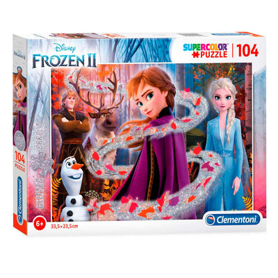 Clementoni glitter puzzle Disney Frozen 2, 104st.