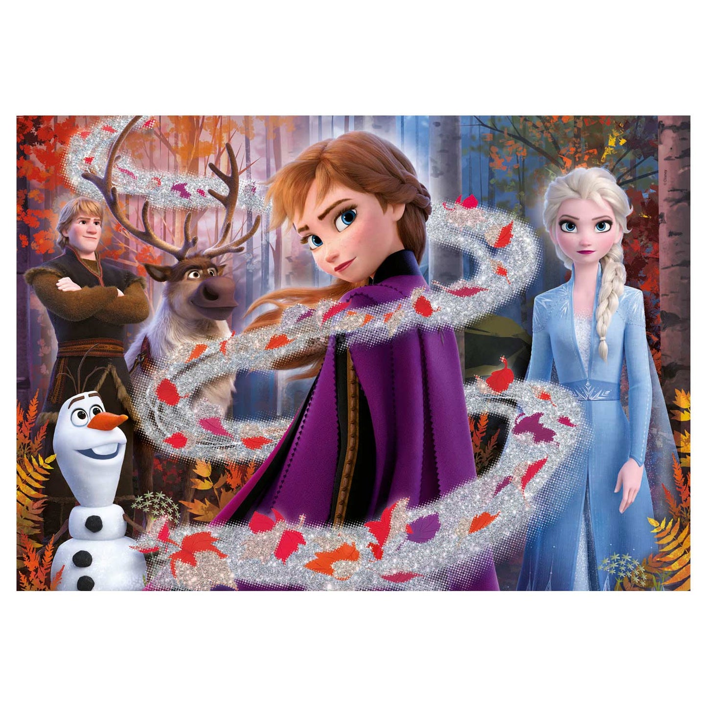 Clementoni Glitter Puzzle Disney Frozen 2, 104º.