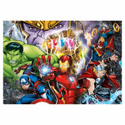 Clementoni Brilliant Puzzle Superheroes, 104st. - afbeelding 1
