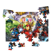 Clementoni Brilliant Puzzle Superheroes, 104st. - afbeelding 2