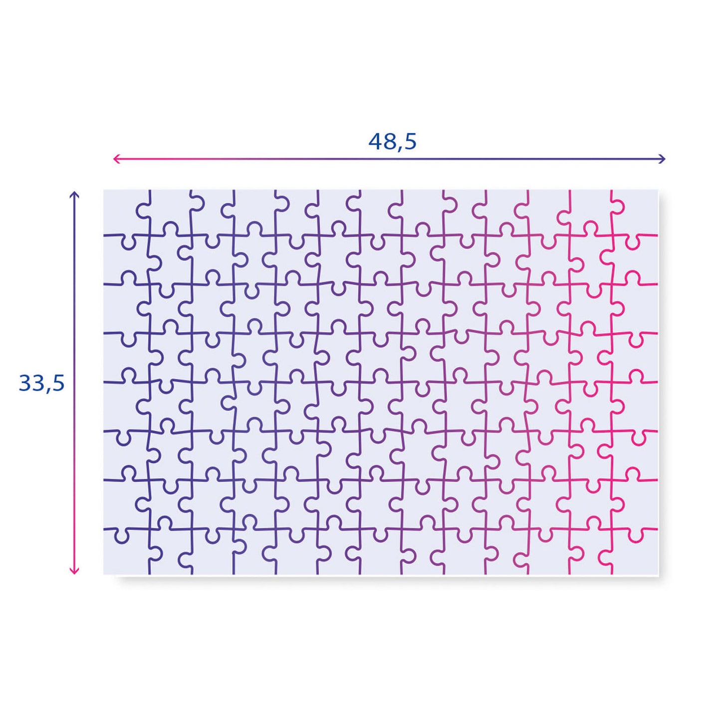 Clementoni Brilliant Puzzel Superhelden, 104st.