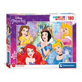 Clementoni Puzzle Princess, 180 °. - afbeelding 1