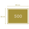 Clementoni puzzel afrikaanse zonsopgang, 500st.