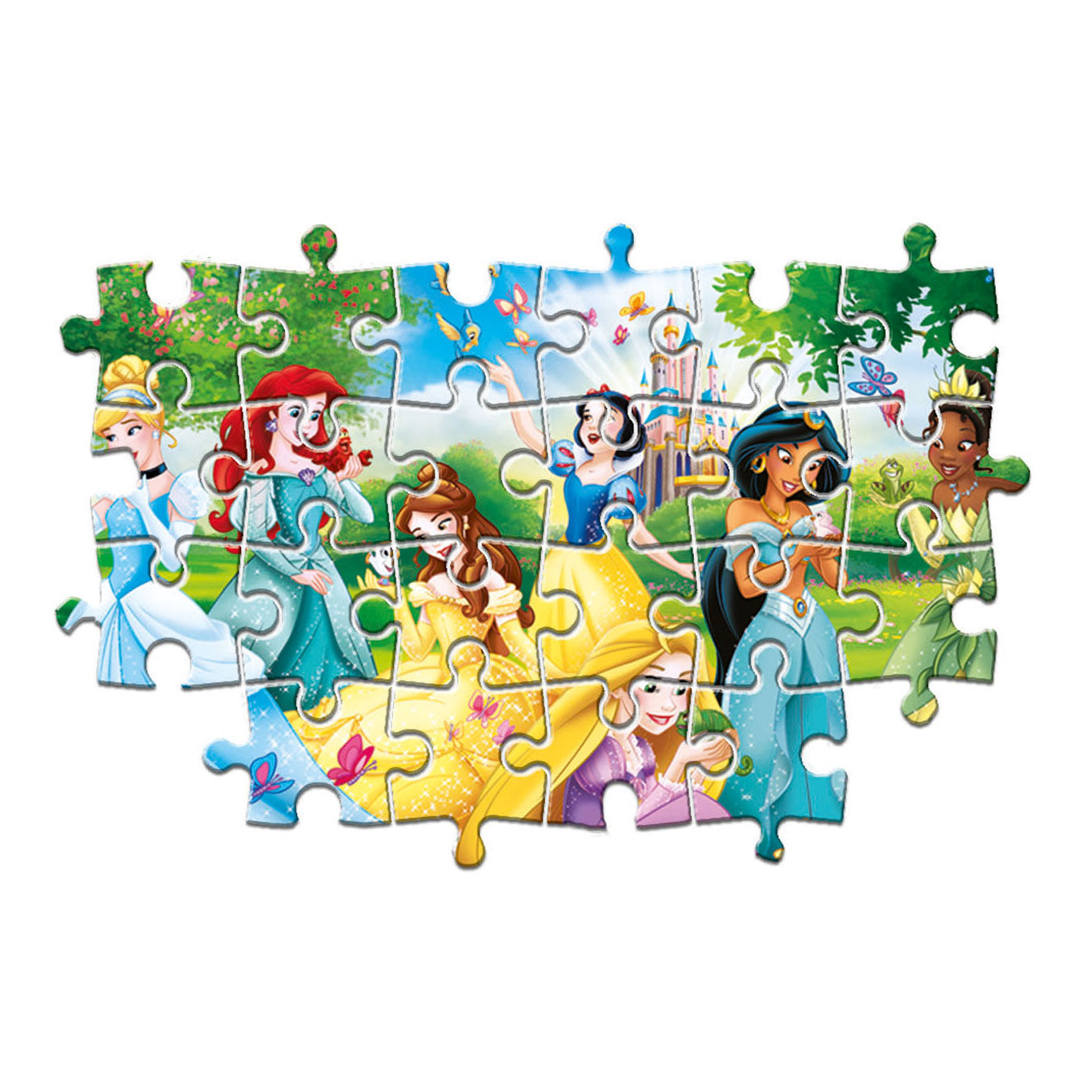 Clementoni Maxi Puzzle Princess, 60 °.