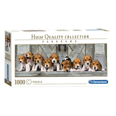 Clementoni Panorama Puzzle Beagles, 1000st.