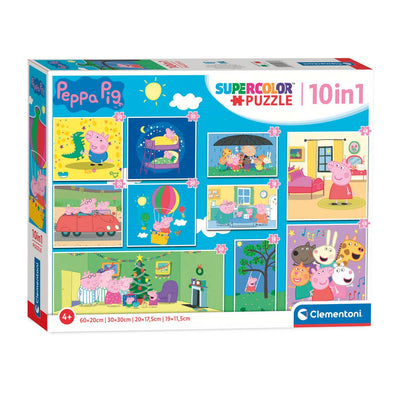 Clementoni puzzle Peppa Pig, 10in1