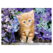 Clementoni puzzle cat with flowers, 500st. - afbeelding 2