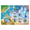 Clementoni Map World Puzzle Frozen, 1000st.