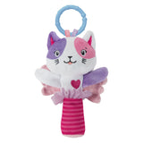 Clementoni Baby Pluchen Rammelaar Kat - afbeelding 1