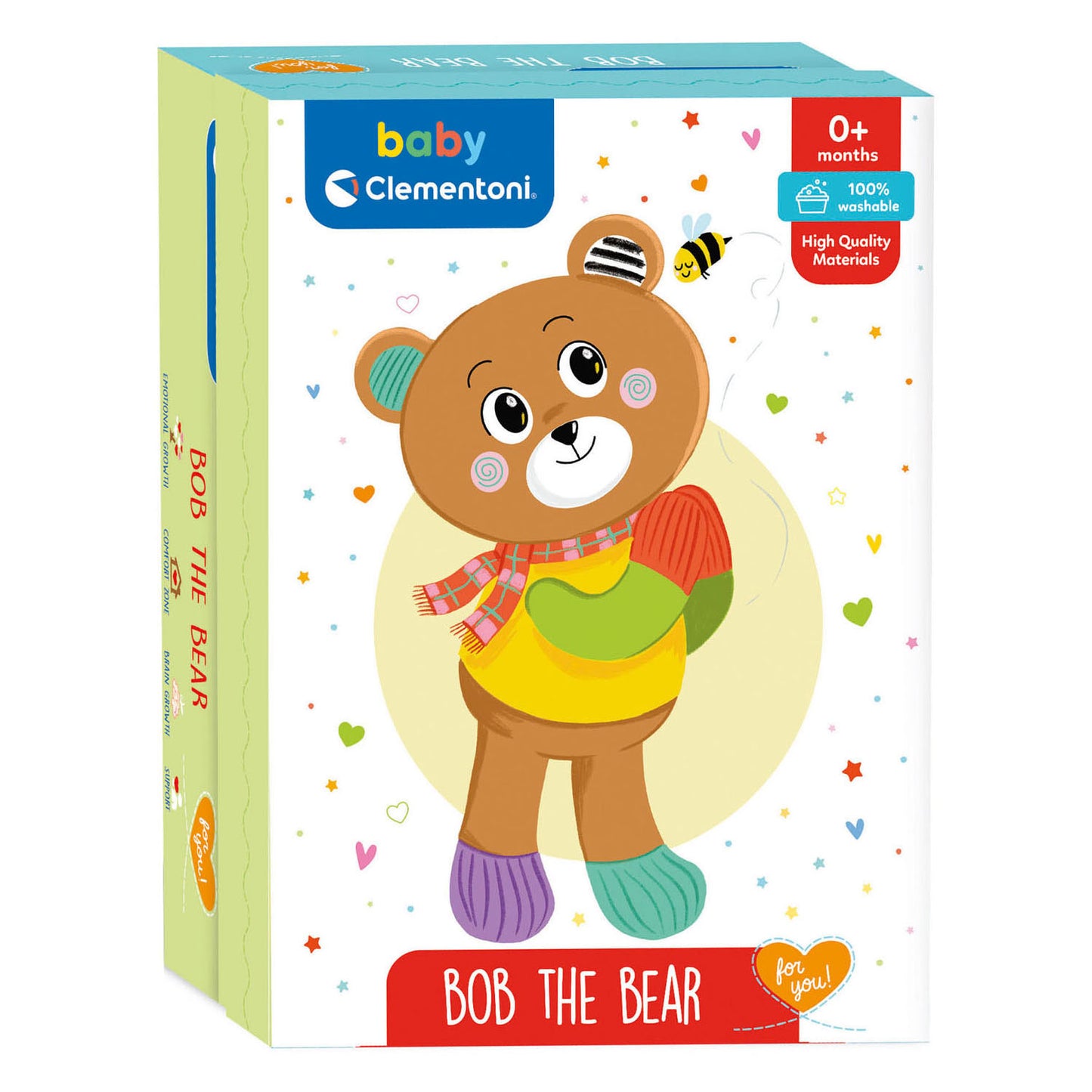 Clementoni Baby Pluchen Cuddle Bob de Beer