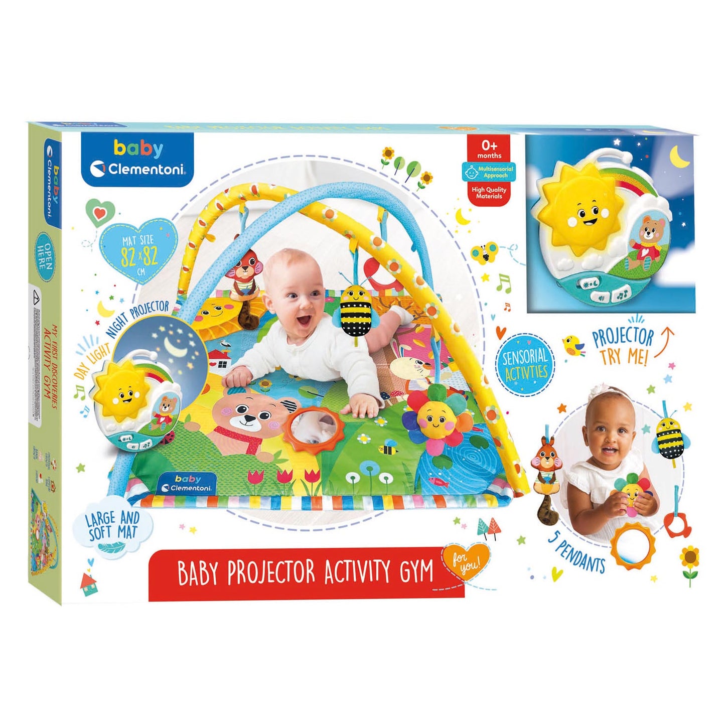 Clementoni Baby Activities Gym "Proiettore"