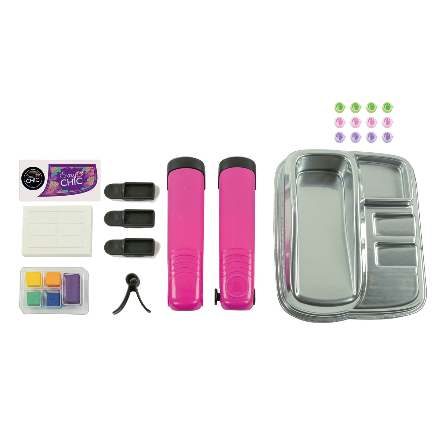 Clementoni Crazy Chic Trendy Hairstyle Hair Paint Paint Kit