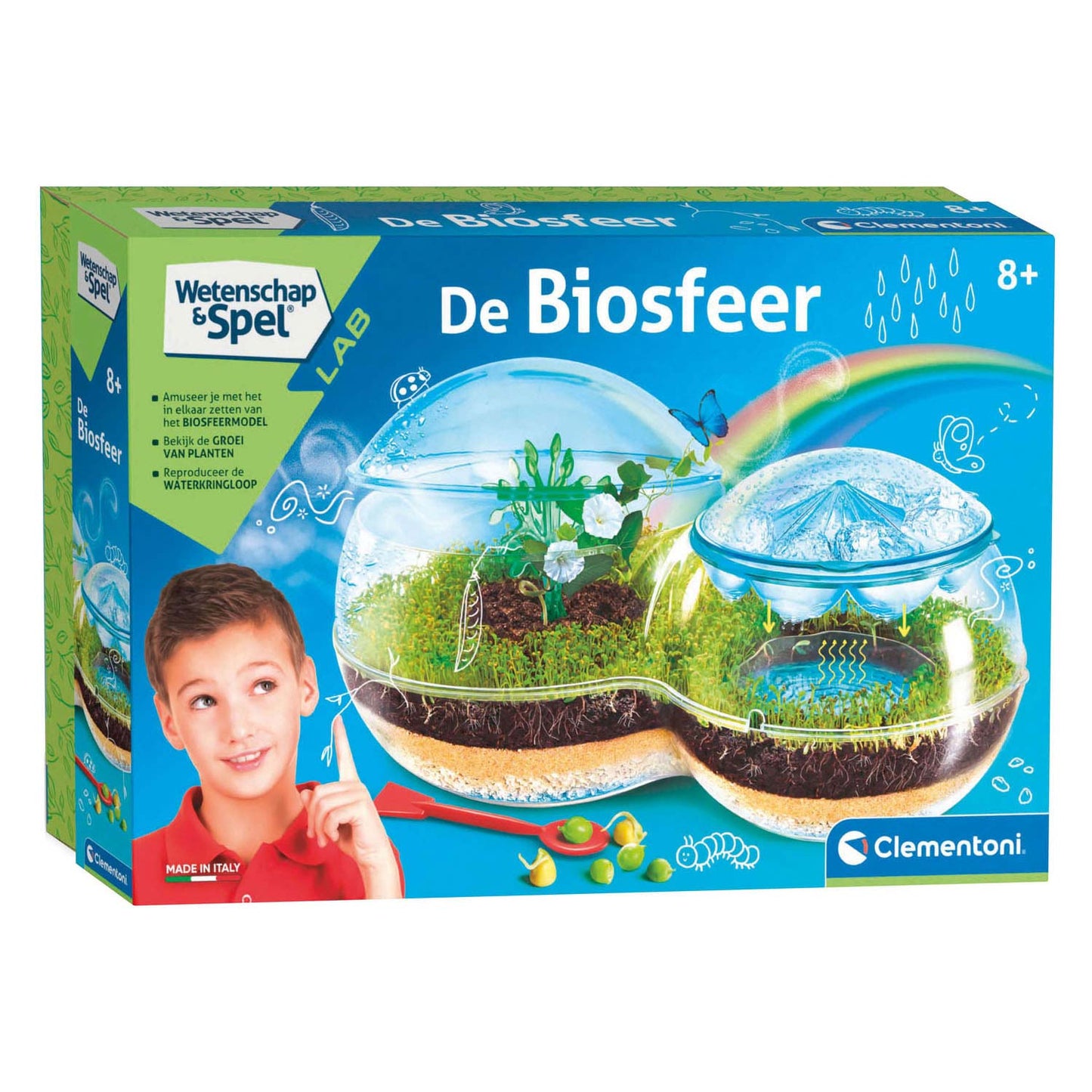 Biosfera del gioco scientifico di Clementoni
