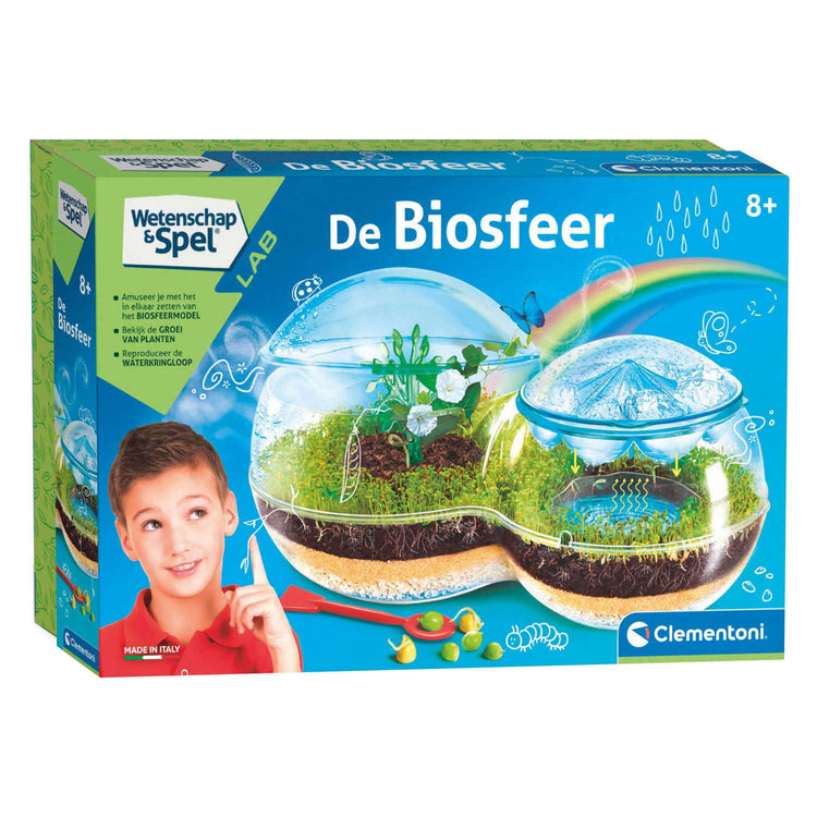 Clementoni wetenschap spel - de biosfeer - experimenteerdoos - wetenschapslab - vanaf 8 jaar