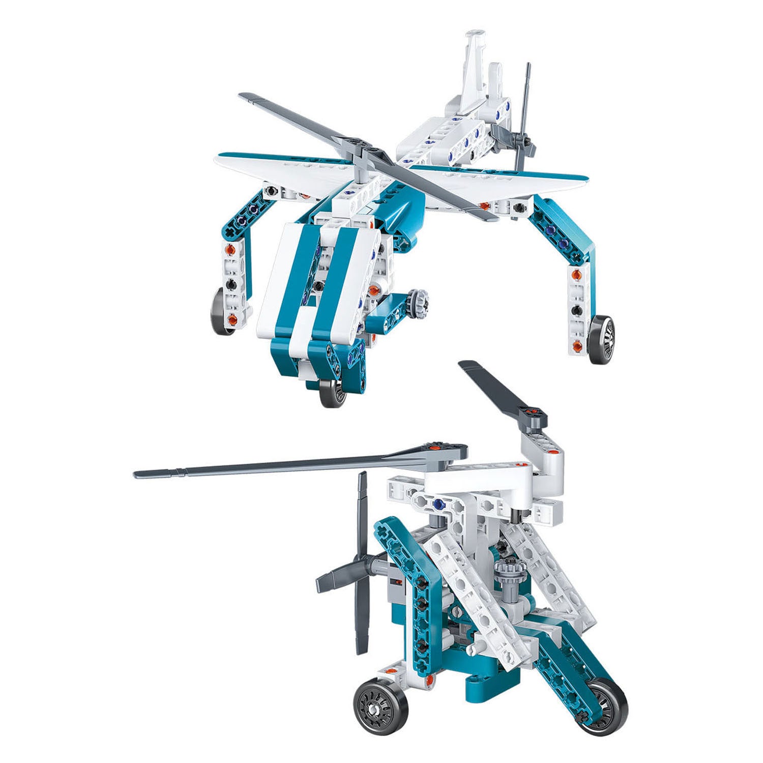 Clementoni wetenschap spel mechanica - vliegtuigen en helikopters - constructie speelgoed - vanaf 8 jaar