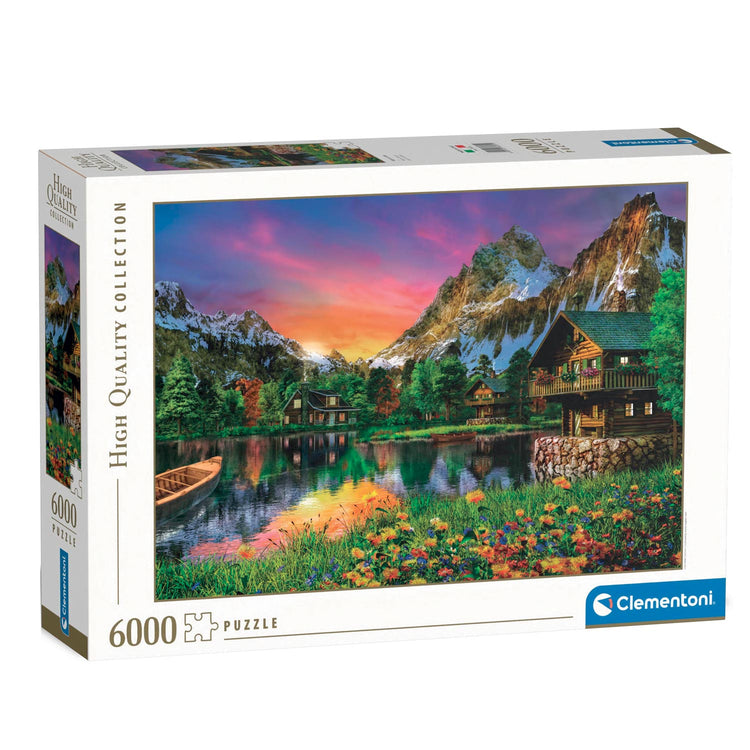 Clementoni Puzzle Alpine Lake, 6000 °.