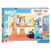 Puzzle Clementoni Jigsaw - Bluey in cucina, 104st. - afbeelding 1