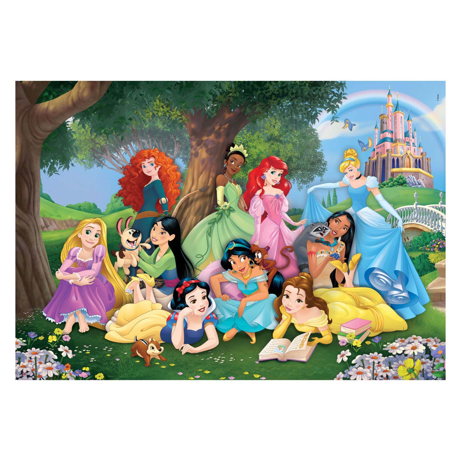 Clementoni legpuzzel - disney princess, 104st.