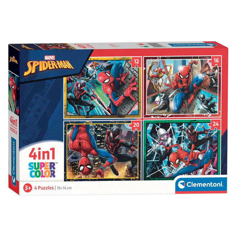 Clementoni puzzle Marvel Spiderman, 4in1