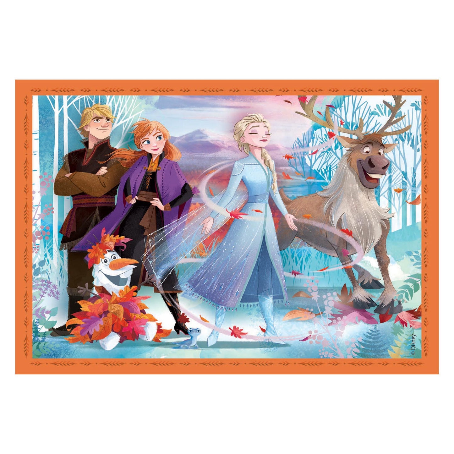 Clementoni puzzle Disney Frozen, 4in1