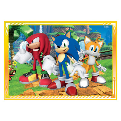 Clementoni puzzle Sonic, 4in1