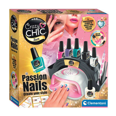 Set di chiodo Clementoni Crazy Chic Passion Nails