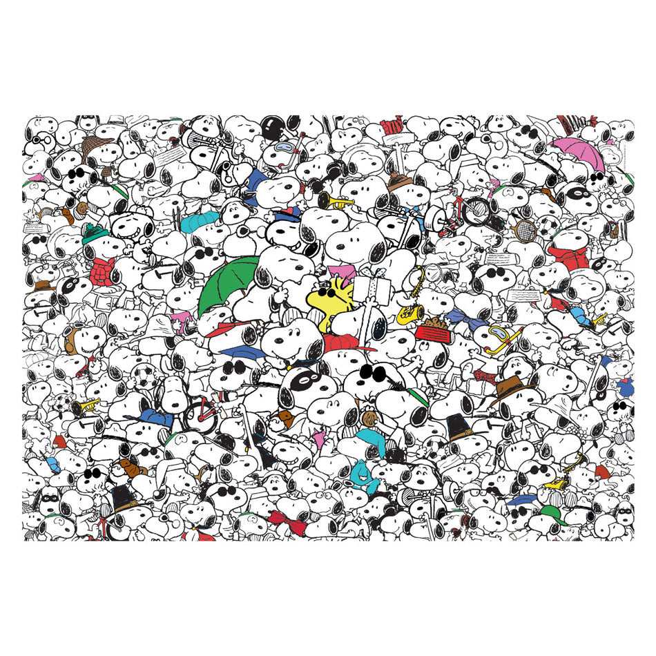 Clementoni Jigsaw Puzzle imposible de maní Snoopy, 1000.