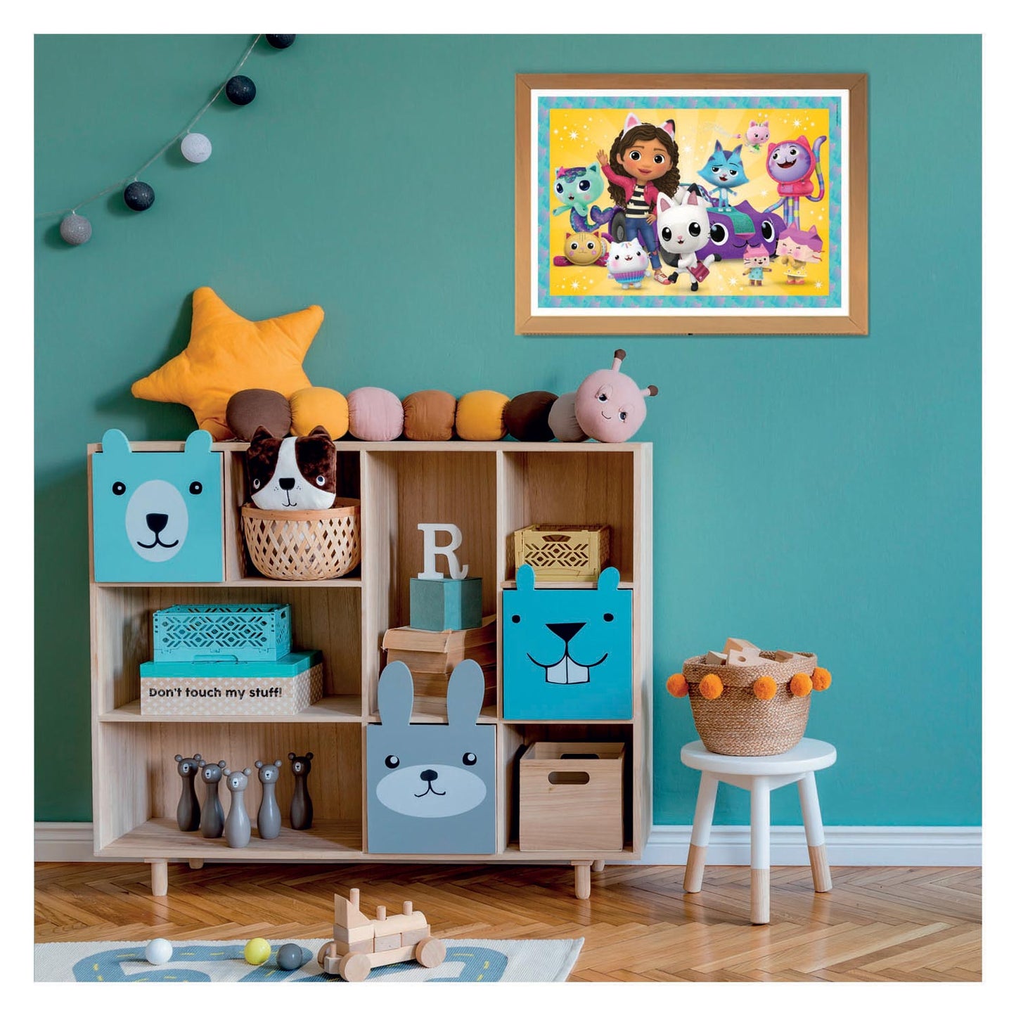 Clementoni Puzzle Super Color Maxi Gabby's Poppenhuis, 24 °.