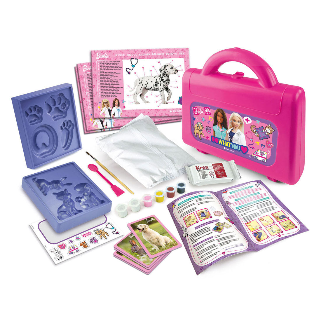 CLEMENONI Barbie Vet Craft Set