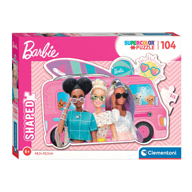 Clementoni puzzle puzzle Super Color - Barbie Surfbus, 104st.