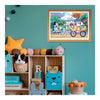 Clementoni Legpuzzel Super Color Bluey Fietsen, 24st.