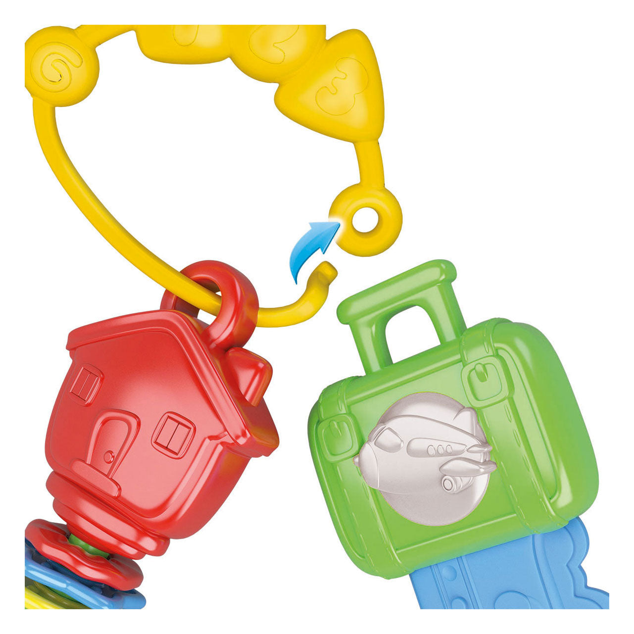 Clementoni baby chiavi + luce e suono