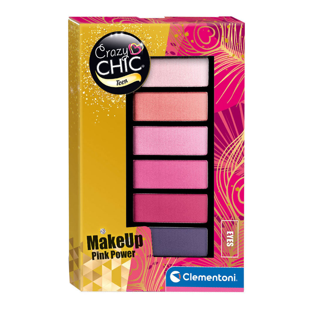 Clementoni Crazy Chic Oye Hday Palet Posa, 6 colori