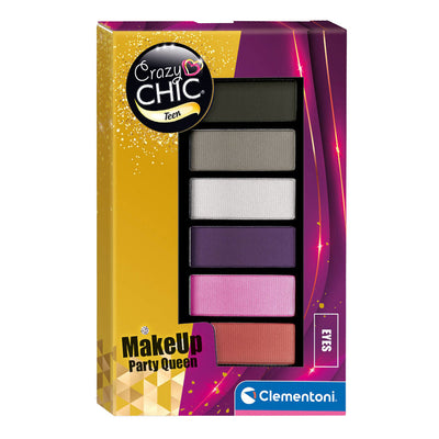 Clementoni Crazy Chic Eye Weby Palet Party Queen, 6 colori