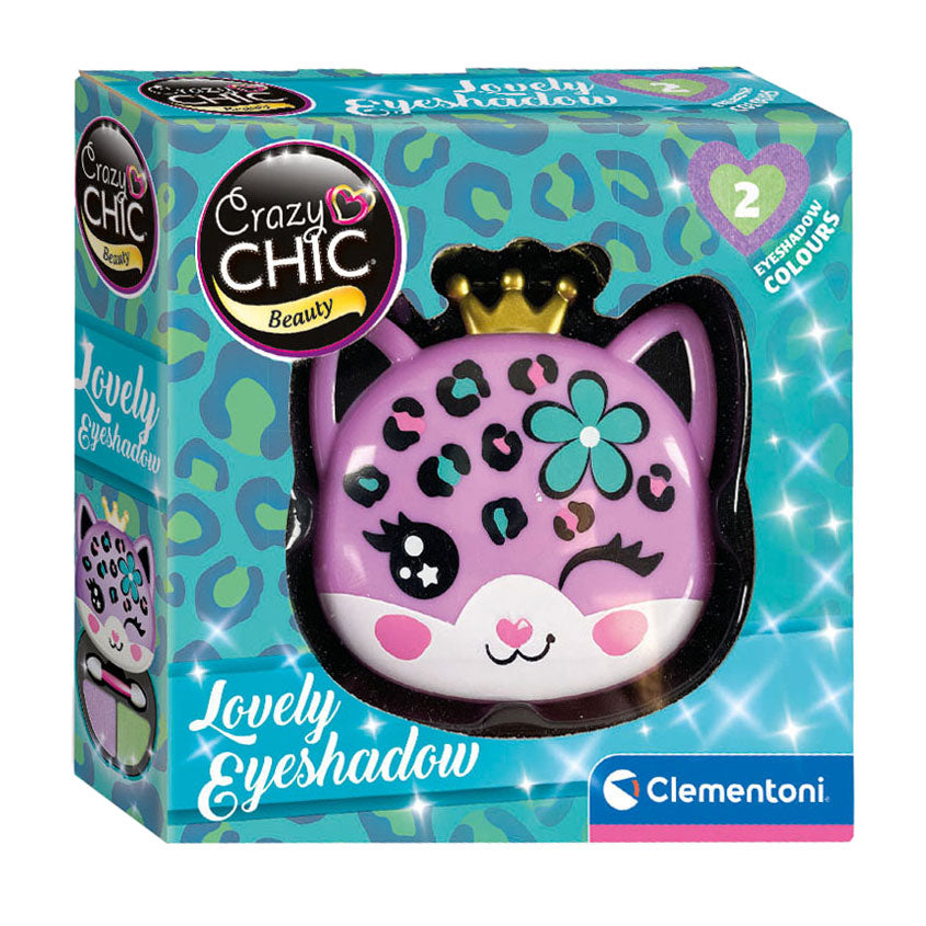 Clementoni Crazy Chic Eye Webne in Makeup Box Leopard