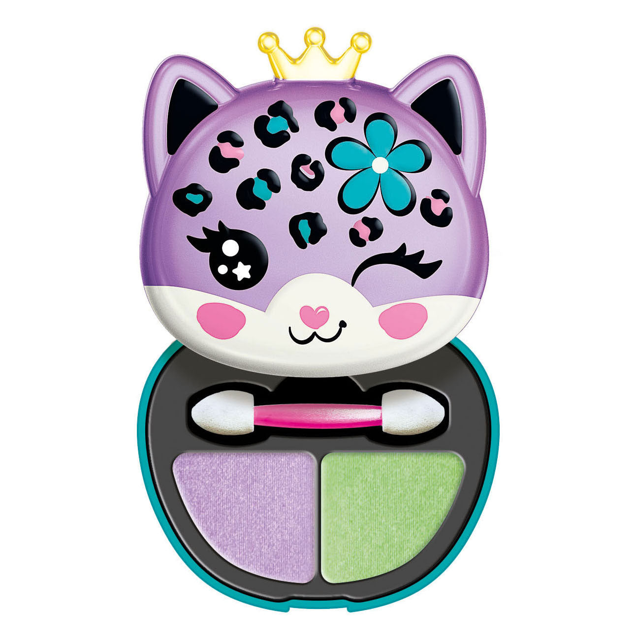 Clementoni Crazy Chic Eye Webne in Makeup Box Leopard