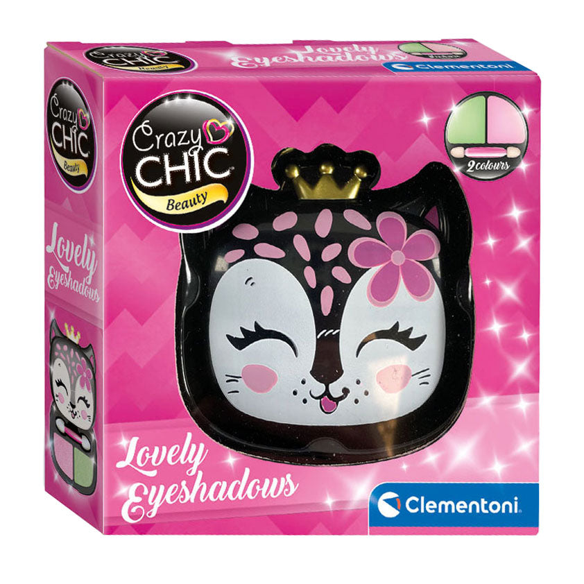 Clementoni Crazy Chic Sombra de ojos en Make-Up Box Panther