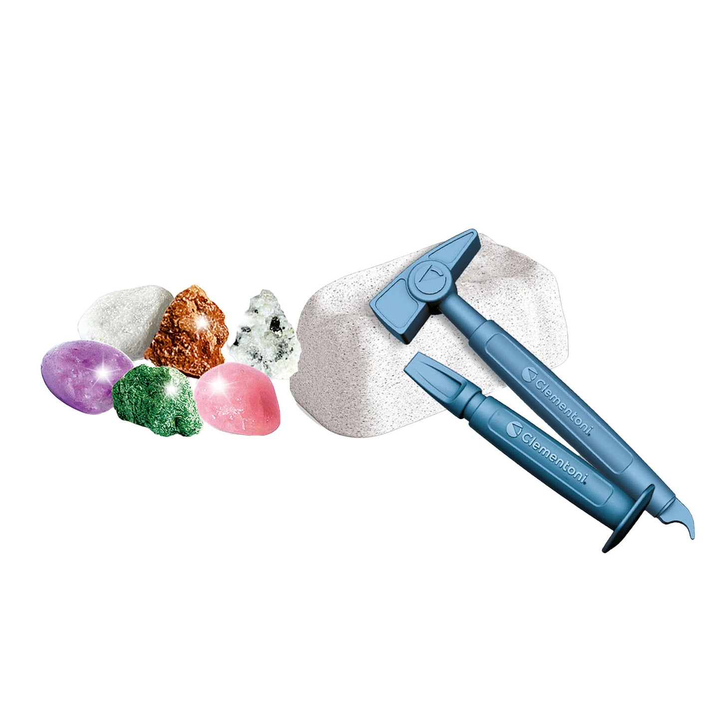 Clementoni Science and Game buscando piedras y minerales