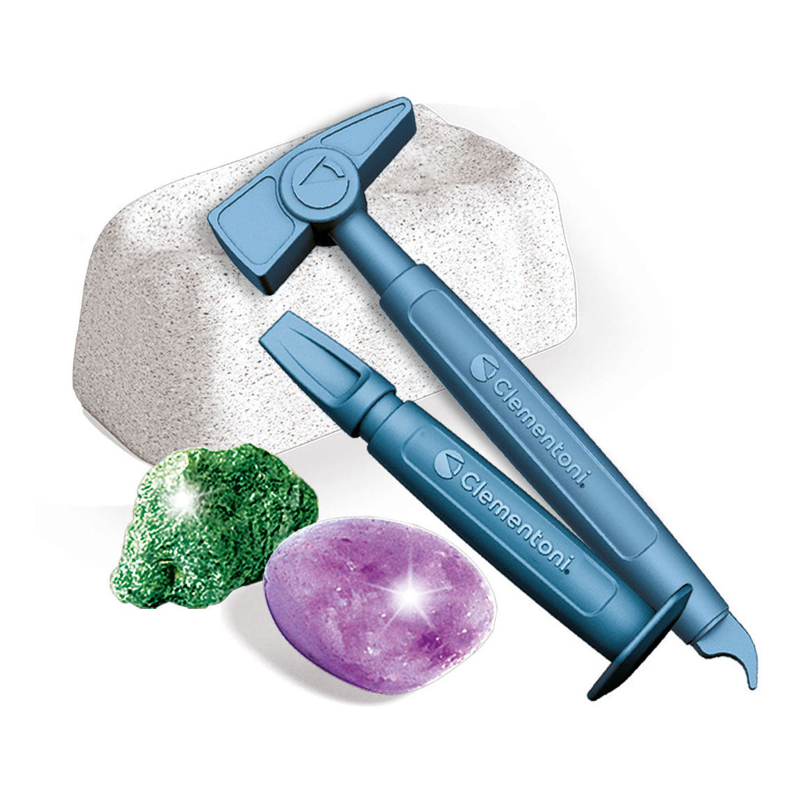 Clementoni Science and Game buscando piedras y minerales