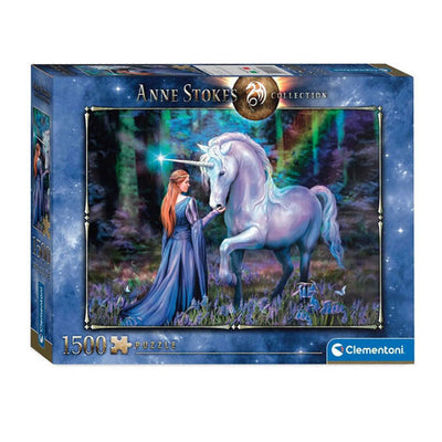 Puzzle di puzzle Clementoni Anne Stokes Bluebell Woods, 1000st.