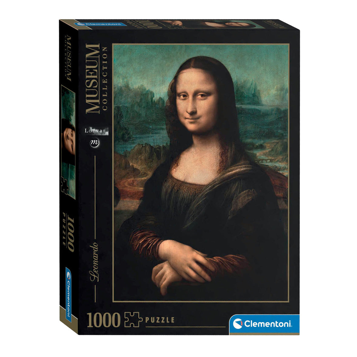 Clementoni Jigsaw Puzzle Leonardo Mona Lisa, 1000st.