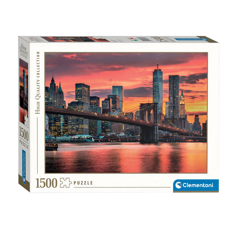 Clementoni Jigsaw Puzzle Easy River al crepuscolo, 1500 °.