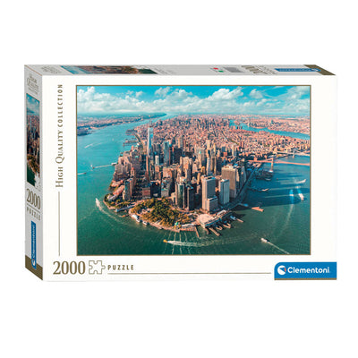 Clementoni Jigsaw Puzzle Lower Manhattan York City, 2000st.