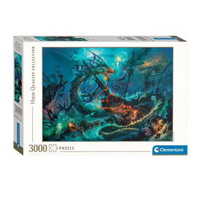 Clementoni Jigsaw Puzzle la battaglia subacquea, 3000st.