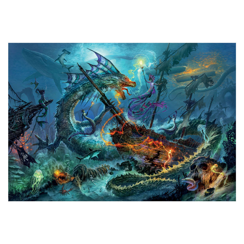 Clementoni Jigsaw Puzzle La batalla submarina, 3000.