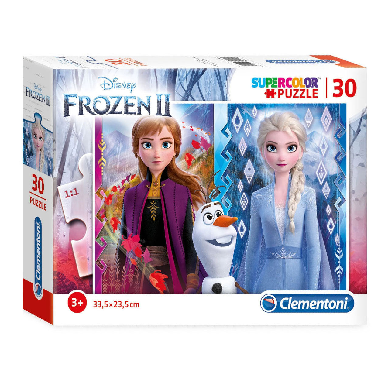 Clementoni puzzle puzzle Super Color Frozen II, 30st.