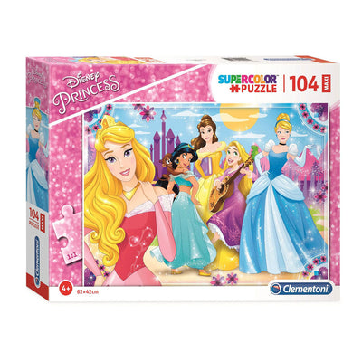 Clementoni Jigsaw Puzzle Super Color Maxi Princess, 104.